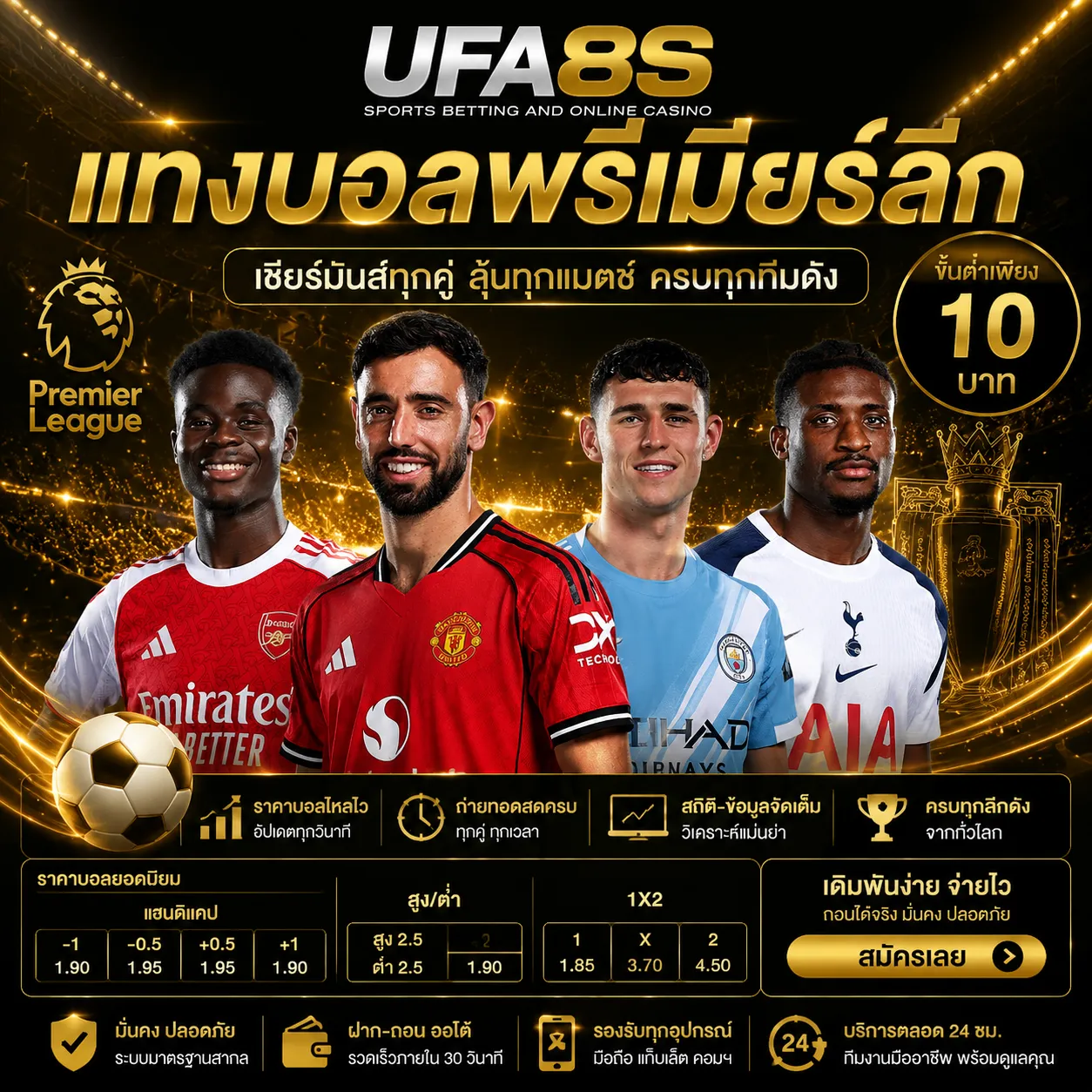 แทงบอลพรีเมียร์ลีก